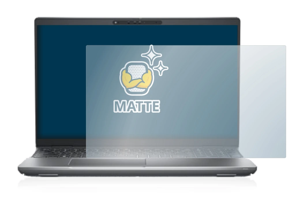 Image of the device Dell Latitude 5531 with a wide variety of screen protectors.
