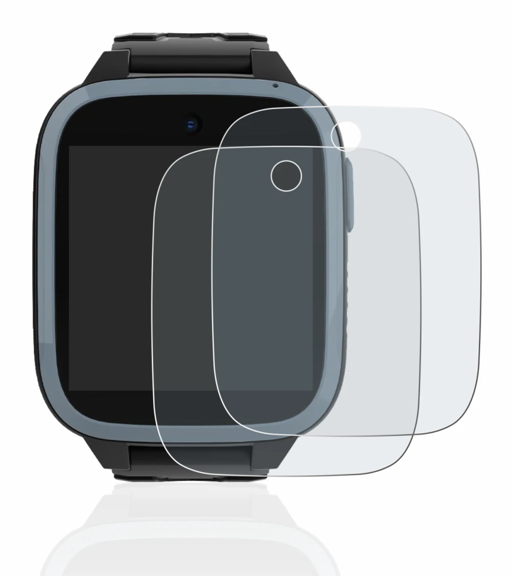 Image of the device Xplora XGO3 (1st Gen.) with a wide variety of screen protectors.