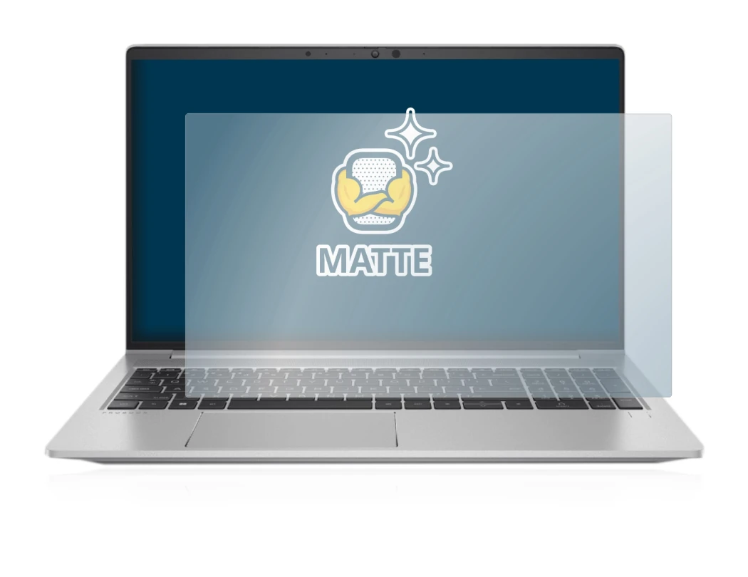 Image of the device HP ProBook 650 G8 with a wide variety of screen protectors.