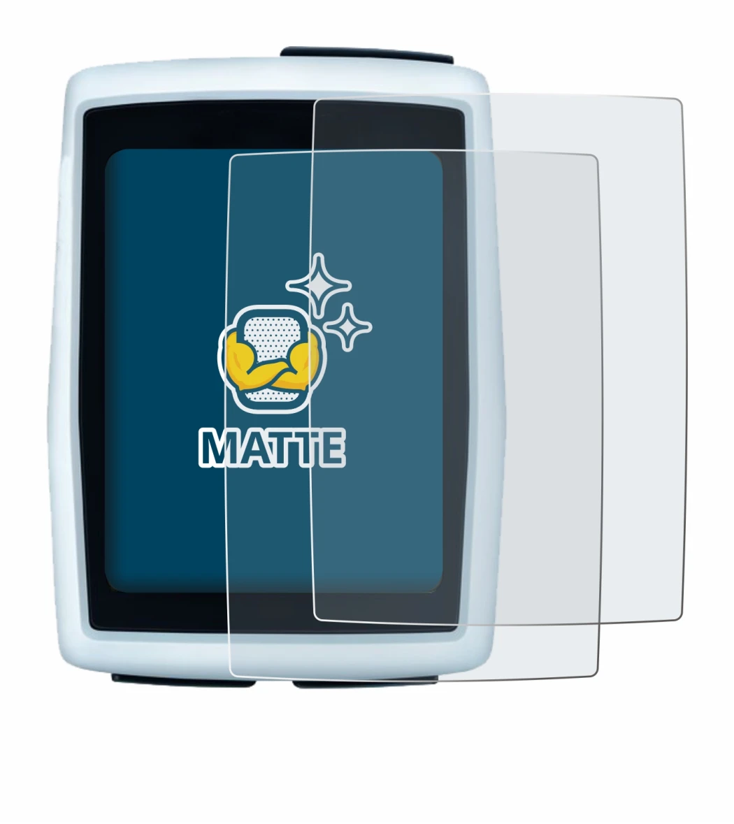 Image of the device Sigma BC 12.0 WL with a wide variety of screen protectors.