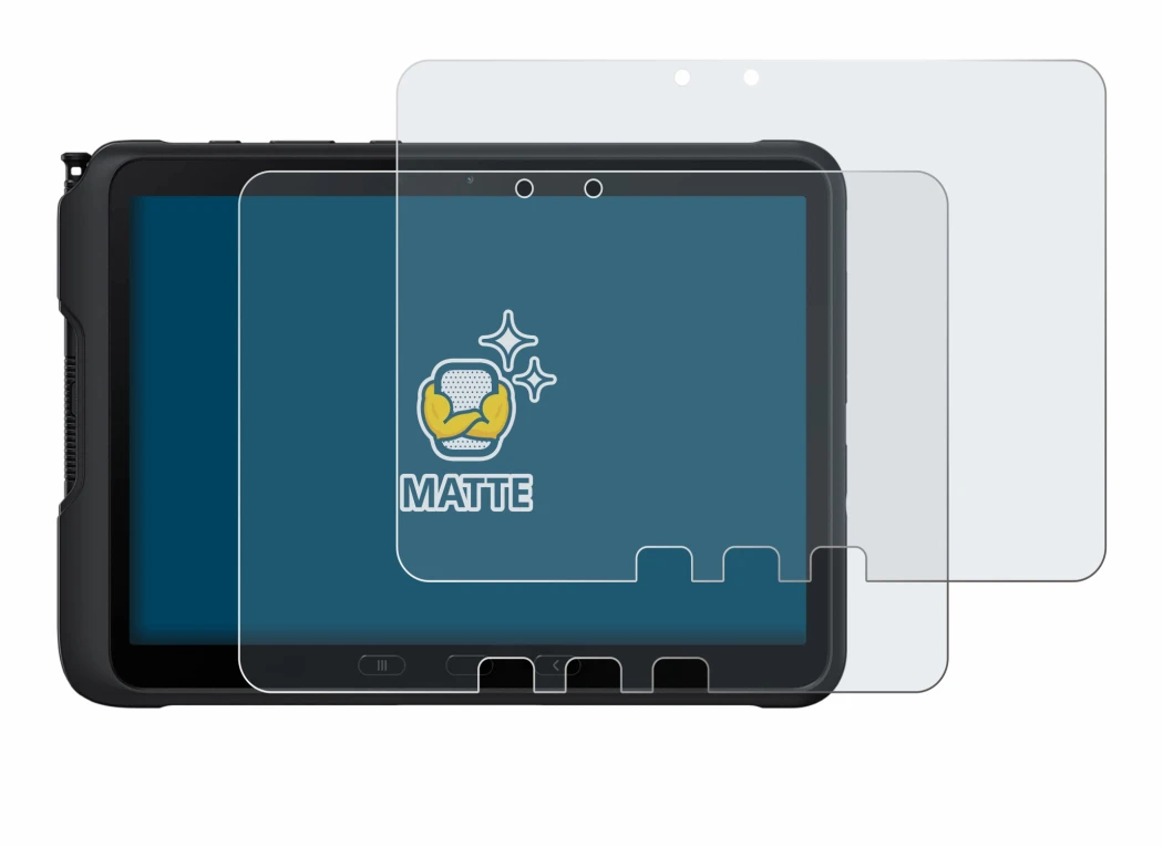 Image of the device Samsung Galaxy Tab Active 4 Pro with a wide variety of screen protectors.