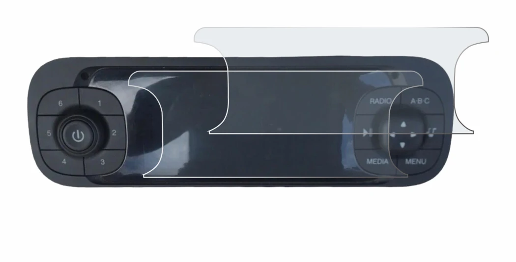 Image of the device Fiat Panda 2019 with a wide variety of screen protectors.