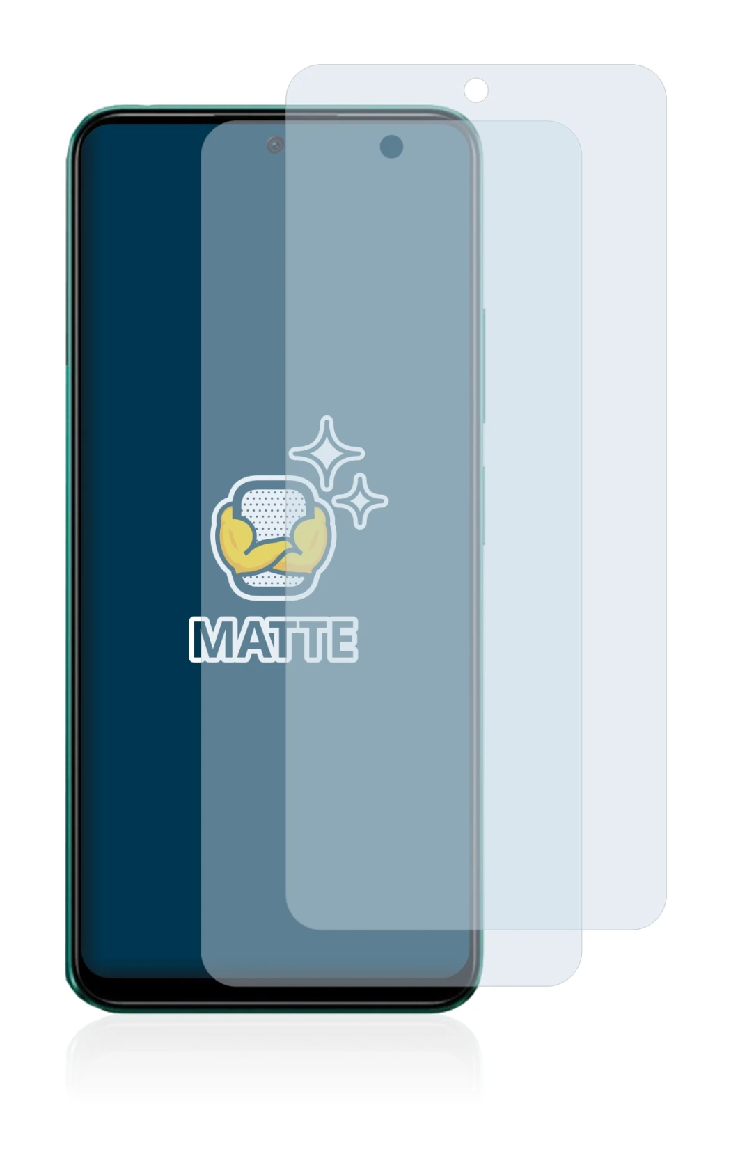 Image of the device Xiaomi Poco X5 with a wide variety of screen protectors.