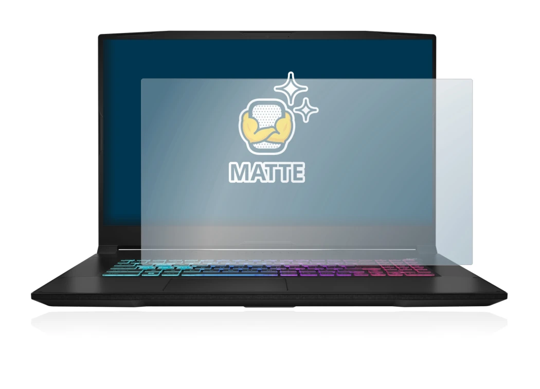 Image of the device MSI Katana 17 B13V with a wide variety of screen protectors.