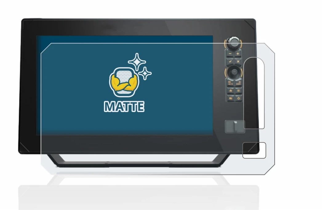 Image of the device Humminbird Apex 13 MEGA SI+ with a wide variety of screen protectors.