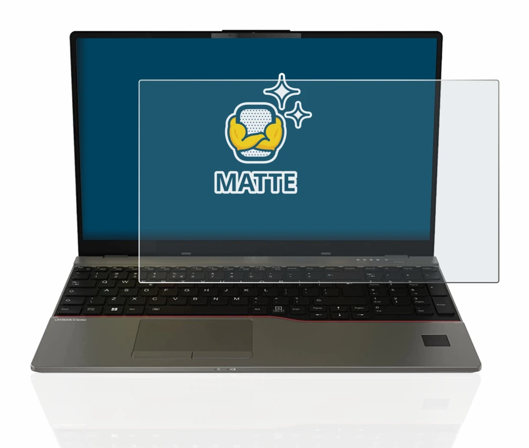 Image of the device Fujitsu Lifebook U7512 with a wide variety of screen protectors.