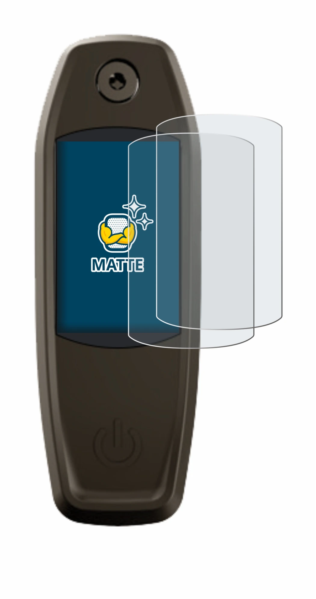 Image of the device Specialized Mastermind TCU with a wide variety of screen protectors.