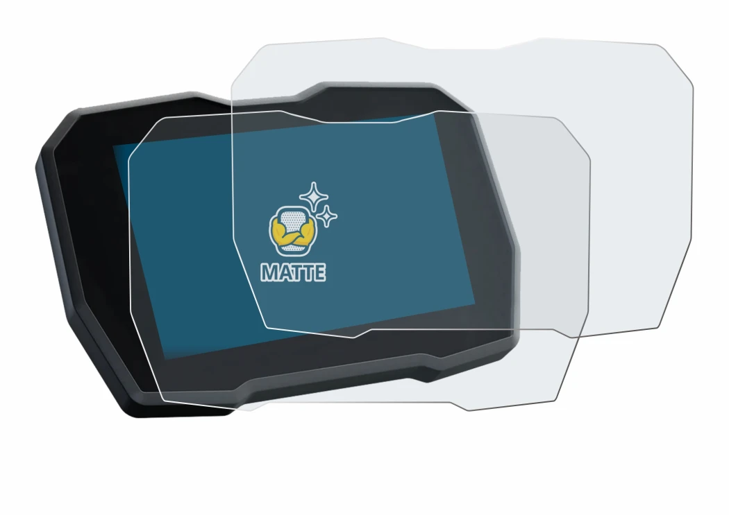 Image of the device Ducati Multistrada V4 2021+ with a wide variety of screen protectors.
