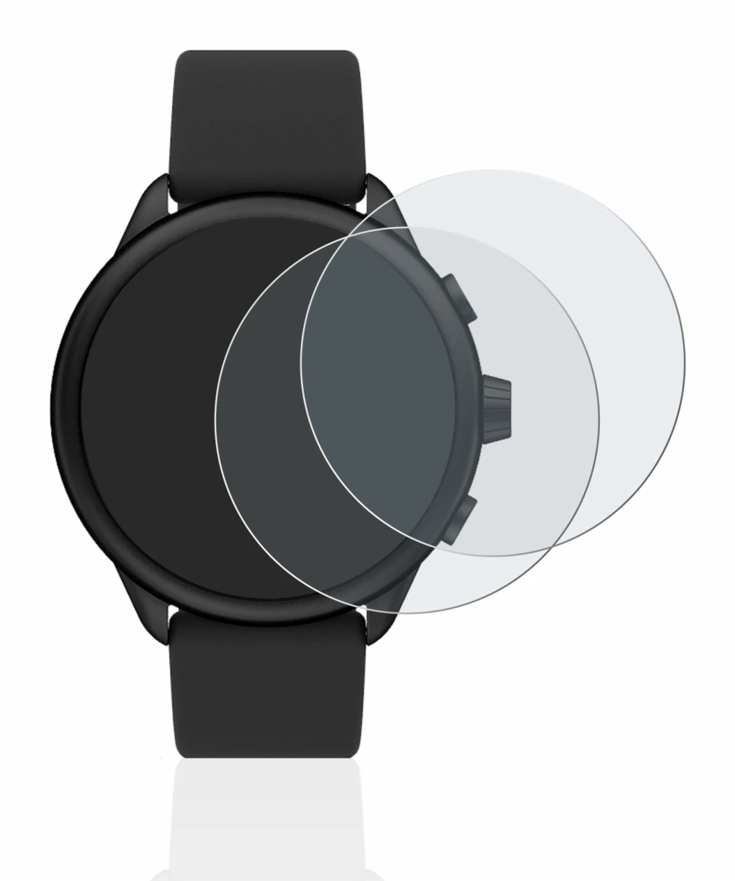 Image of the device Fossil Smartwatch Wellness (Gen 6) Hybrid with a wide variety of screen protectors.