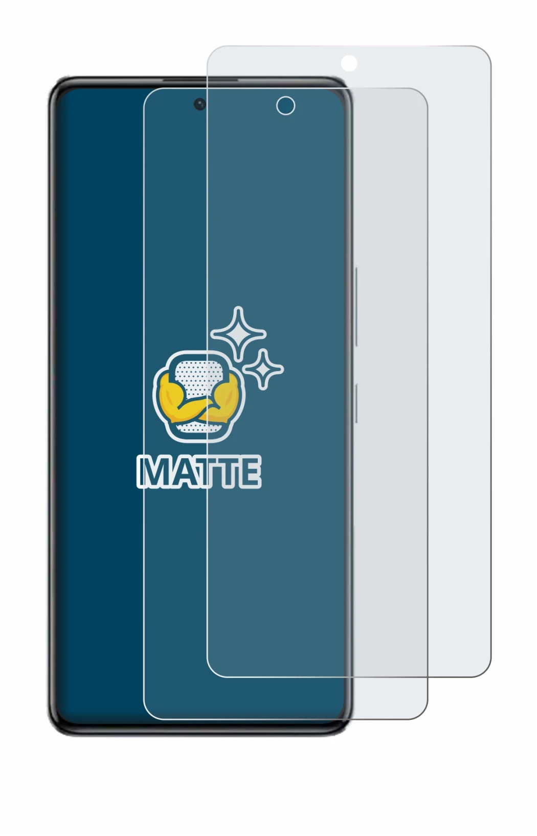 Image of the device Infinix Note 30 VIP with a wide variety of screen protectors.