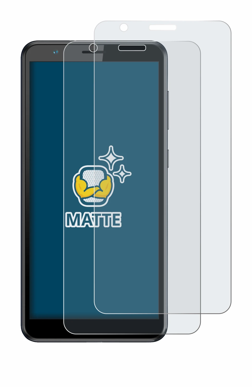 Image of the device ZTE Blade A31 with a wide variety of screen protectors.