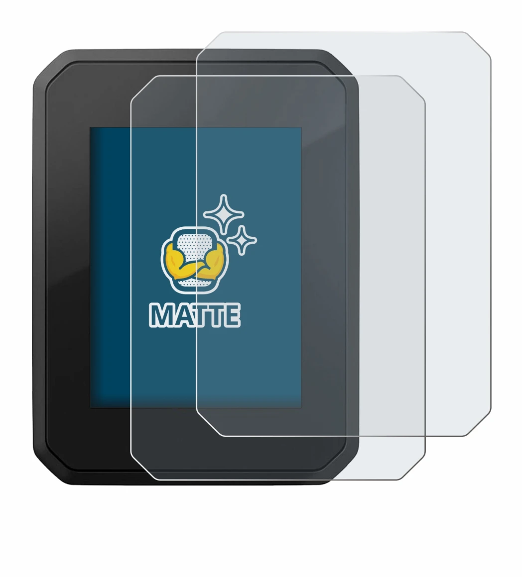 Image of the device FIT Display Compact with a wide variety of screen protectors.
