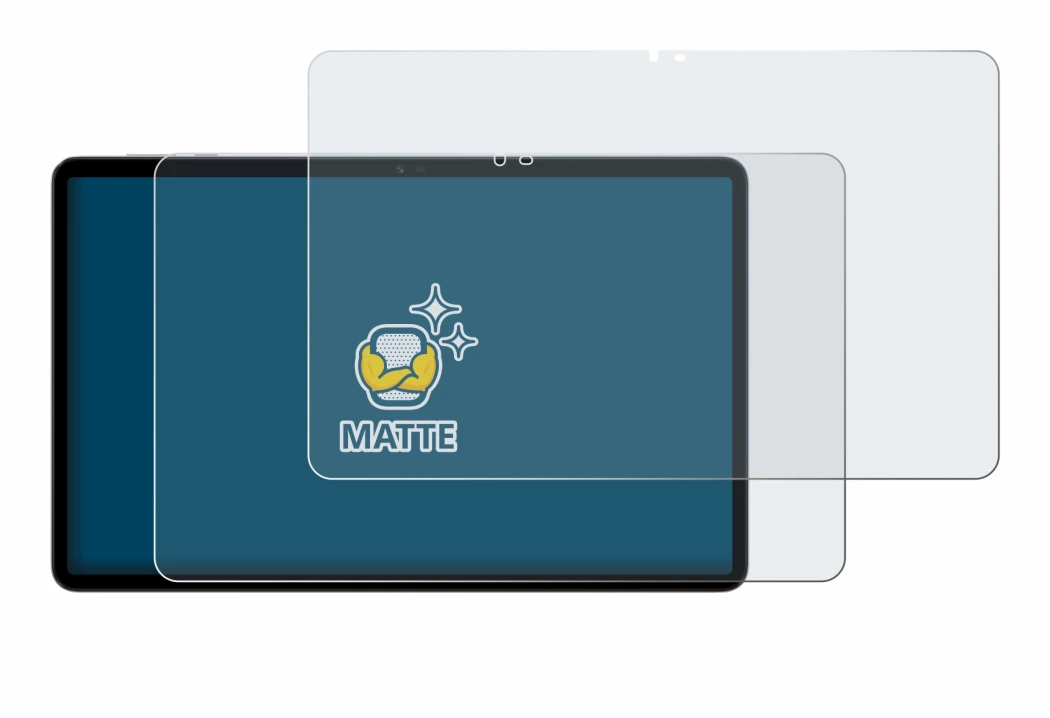 Image of the device Honor Pad X9 with a wide variety of screen protectors.