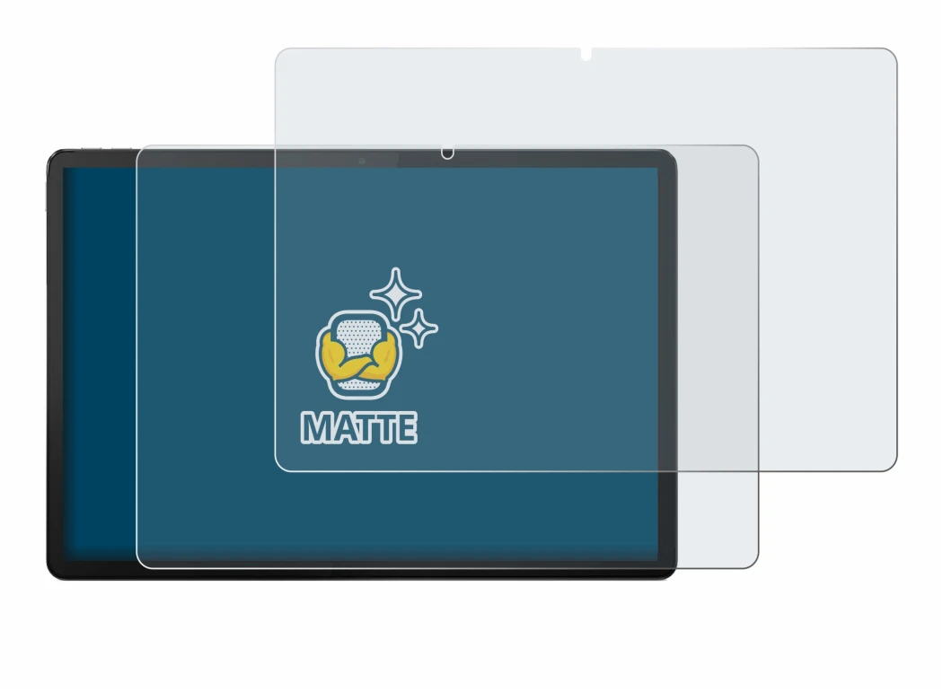 Image of the device Lenovo Tab P12 2023 with a wide variety of screen protectors.