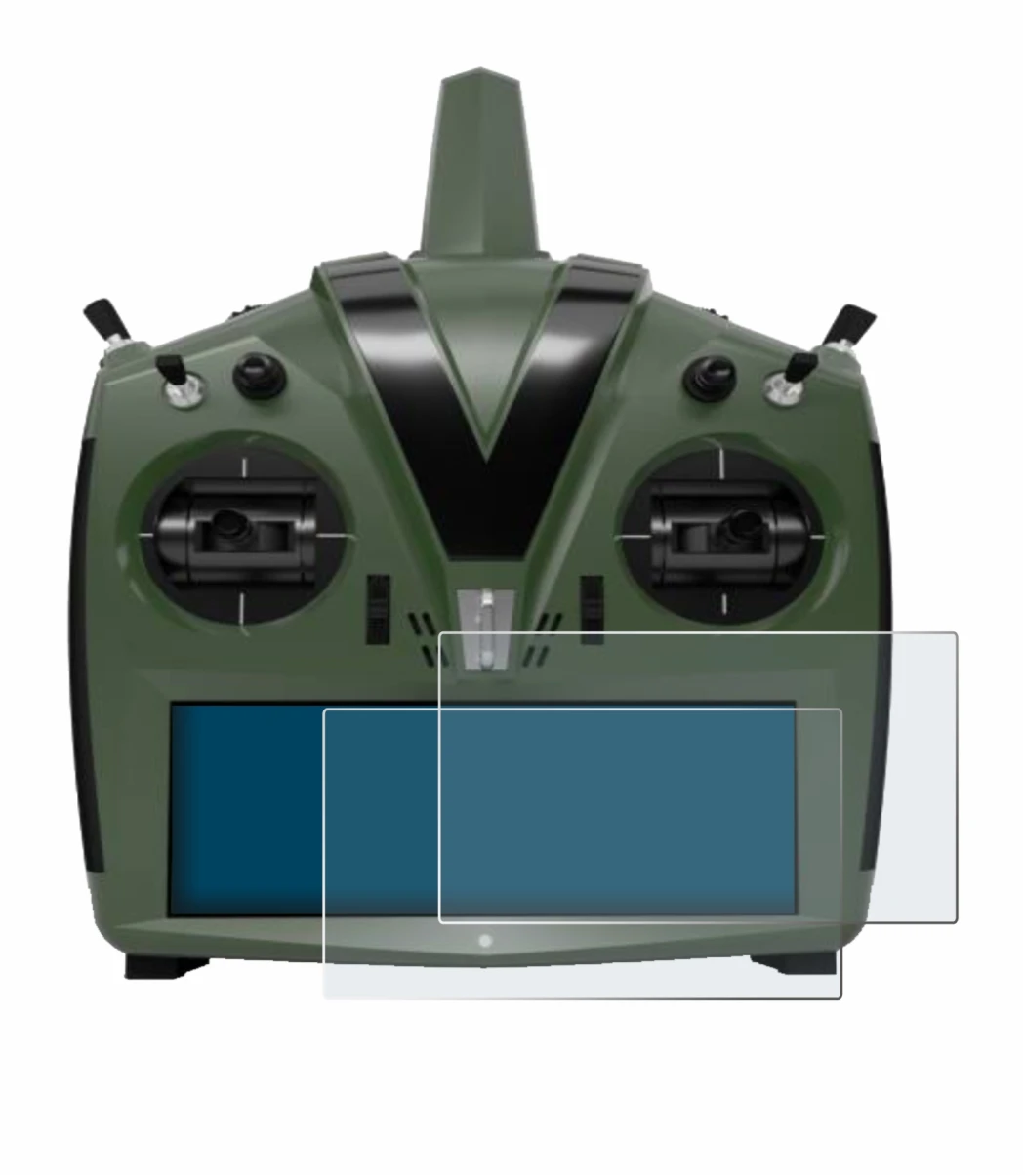 Image of the device VBar Control Evo with a wide variety of screen protectors.