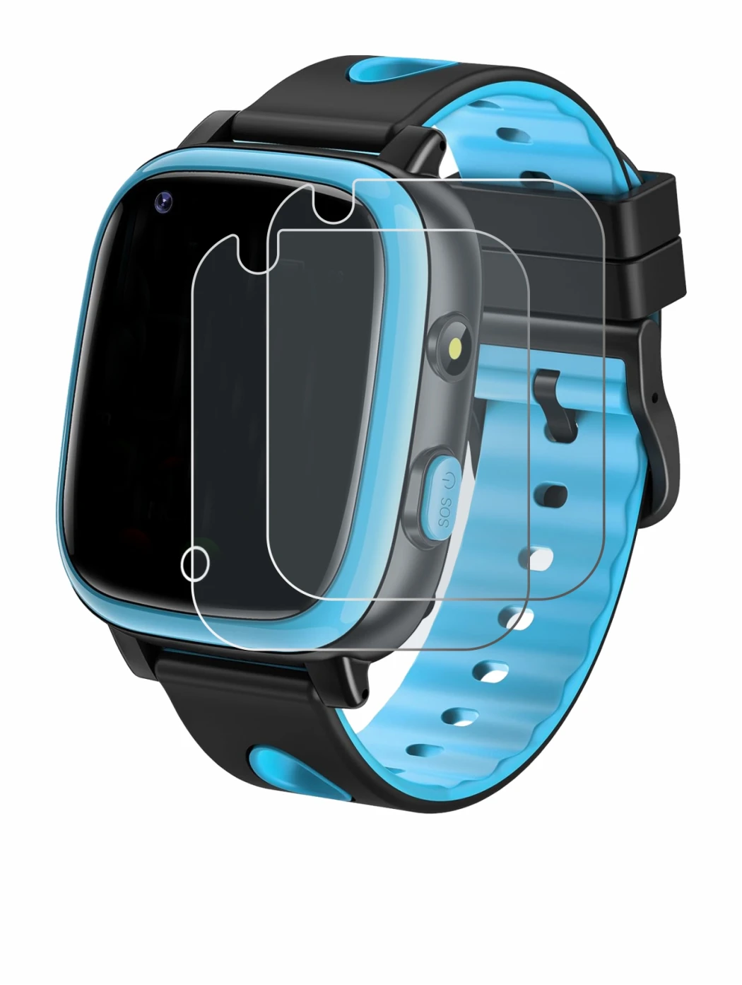 Image of the device Aduogeng T5 with a wide variety of screen protectors.