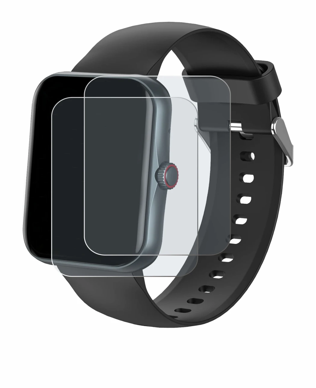 Image of the device Pthtechus S80K with a wide variety of screen protectors.