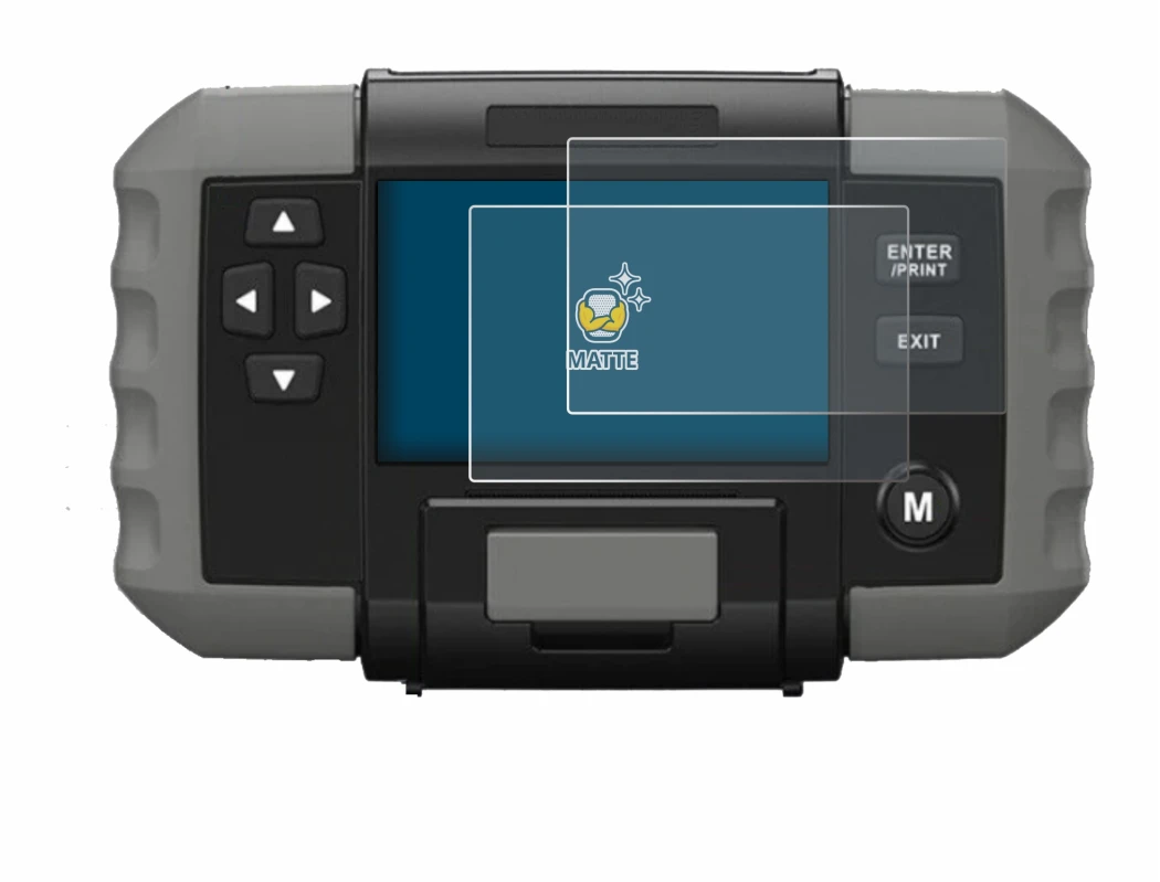 Image of the device Topdon BT 600 with a wide variety of screen protectors.