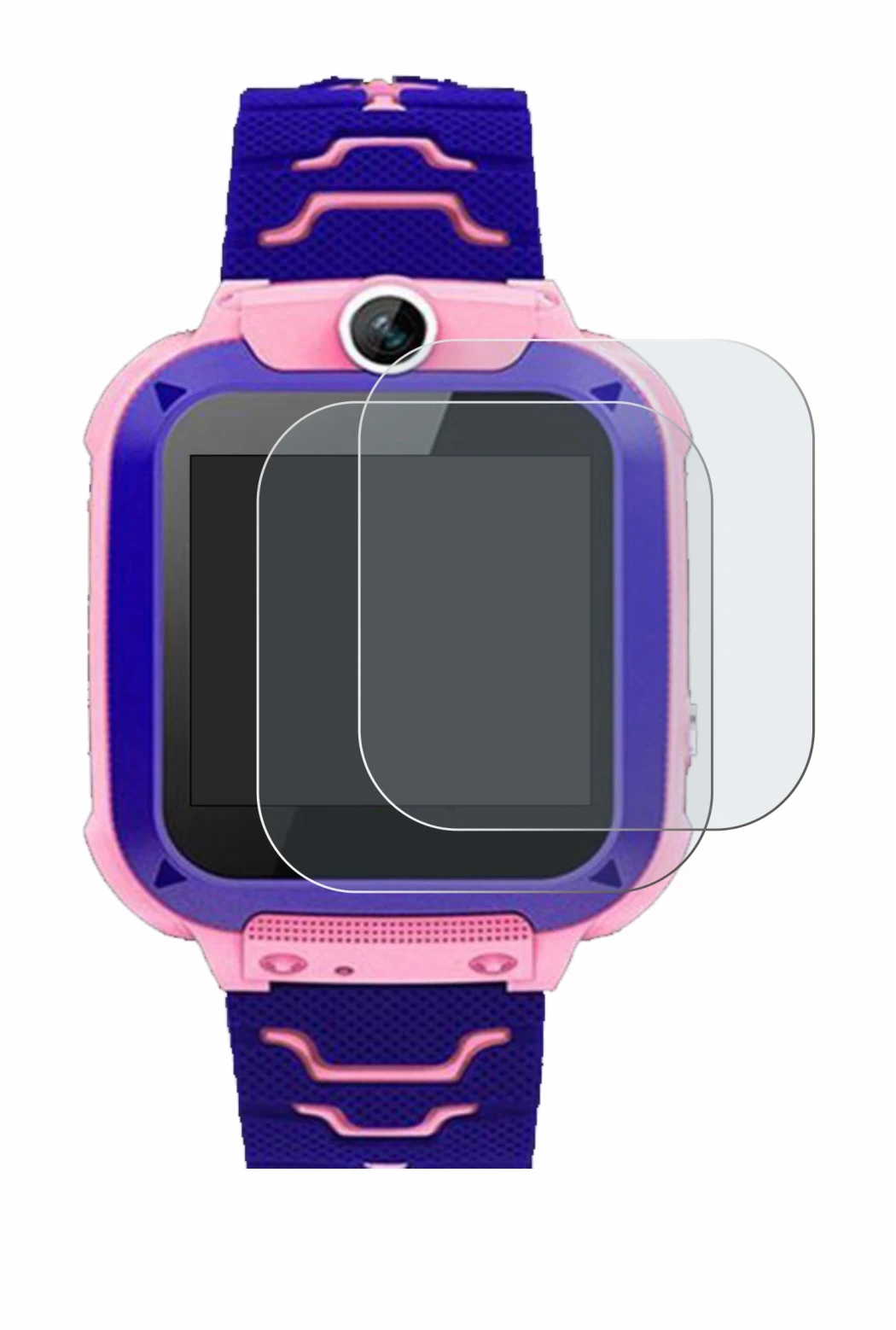 Image of the device Bothergu Kids Smartwatch Q12 with a wide variety of screen protectors.