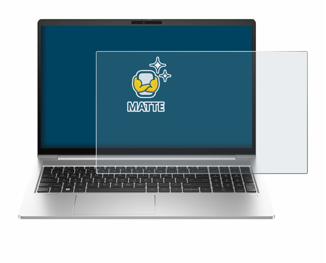 Image of the device HP EliteBook 640 G10 with a wide variety of screen protectors.