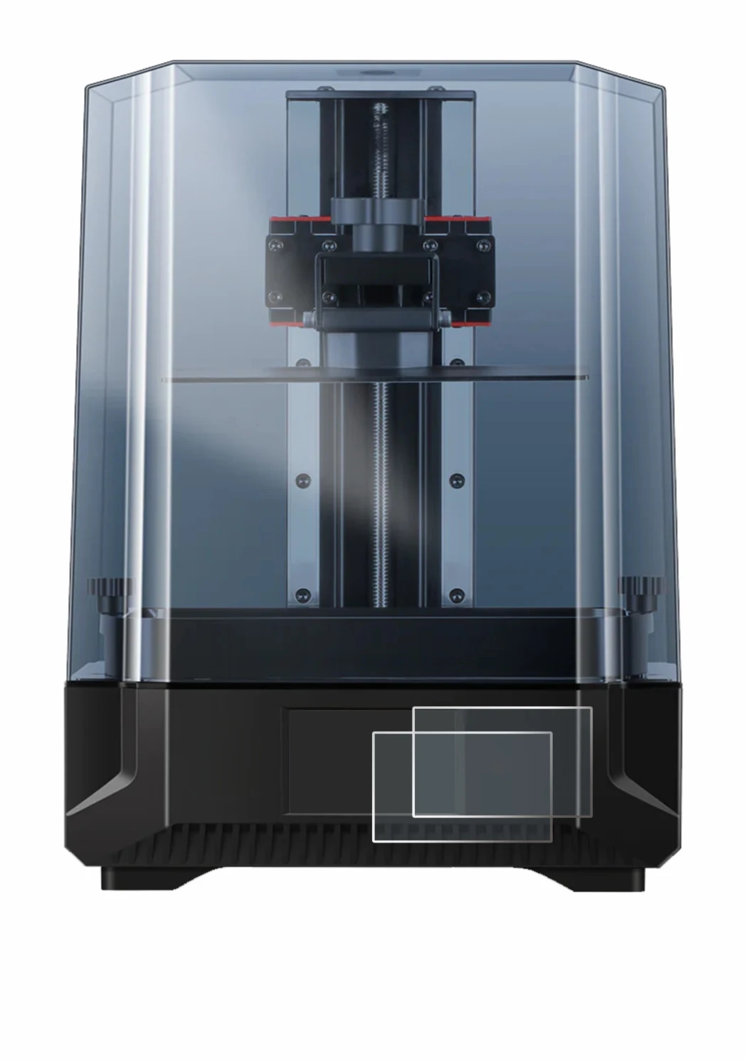 Image of the device Anycubic Photon Mono X 6Ks with a wide variety of screen protectors.