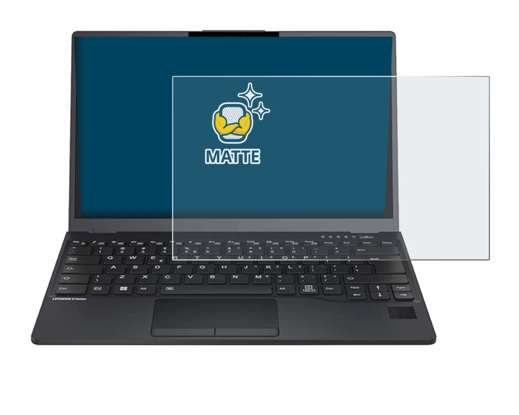 Image of the device Fujitsu Lifebook U9312 with a wide variety of screen protectors.