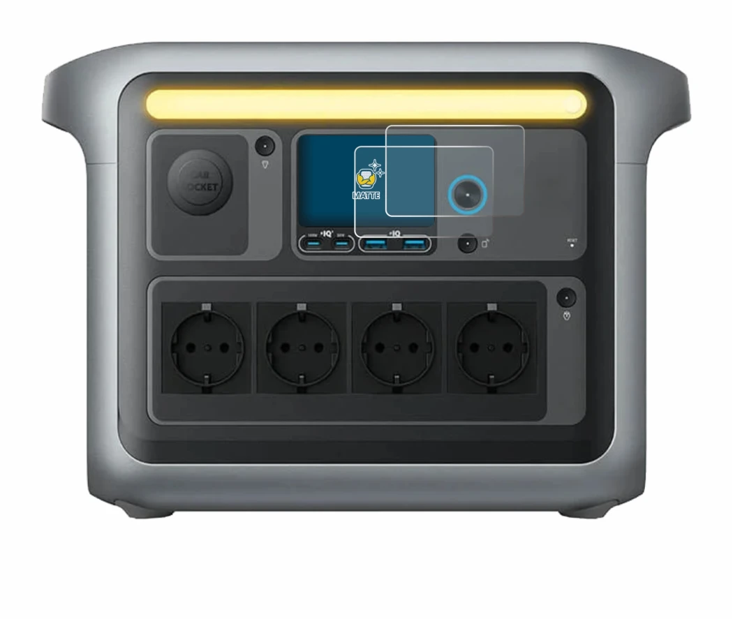 Image of the device Anker SOLIX C1000X with a wide variety of screen protectors.