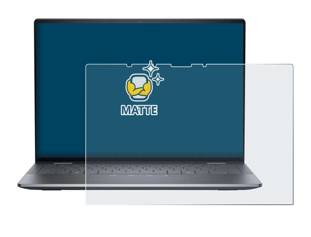 Image of the device Dell Latitude 9450 2-in-1 with a wide variety of screen protectors.