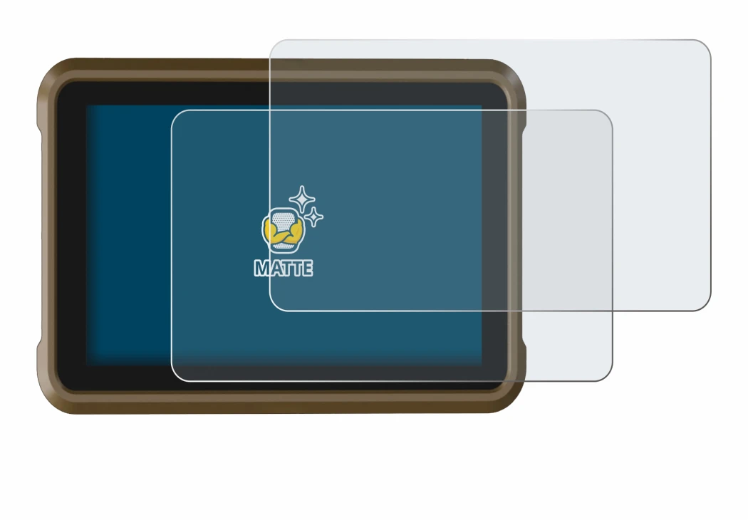 Image of the device Atomos Ninja with a wide variety of screen protectors.