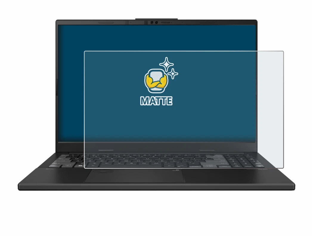 Image of the device ASUS VivoBook Pro 15 OLED N6506 with a wide variety of screen protectors.