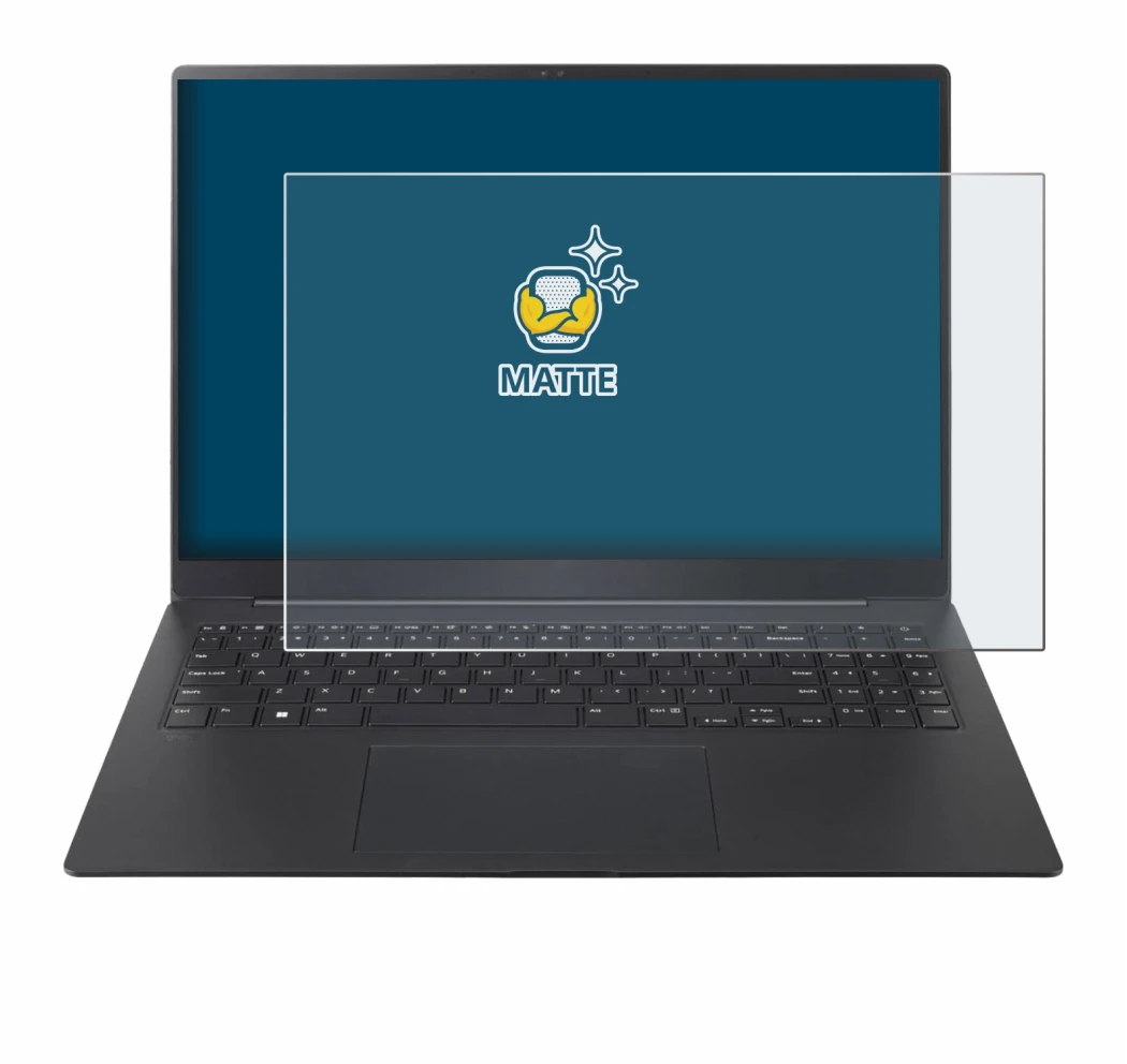 Image of the device LG gram Pro 16 2024 with a wide variety of screen protectors.