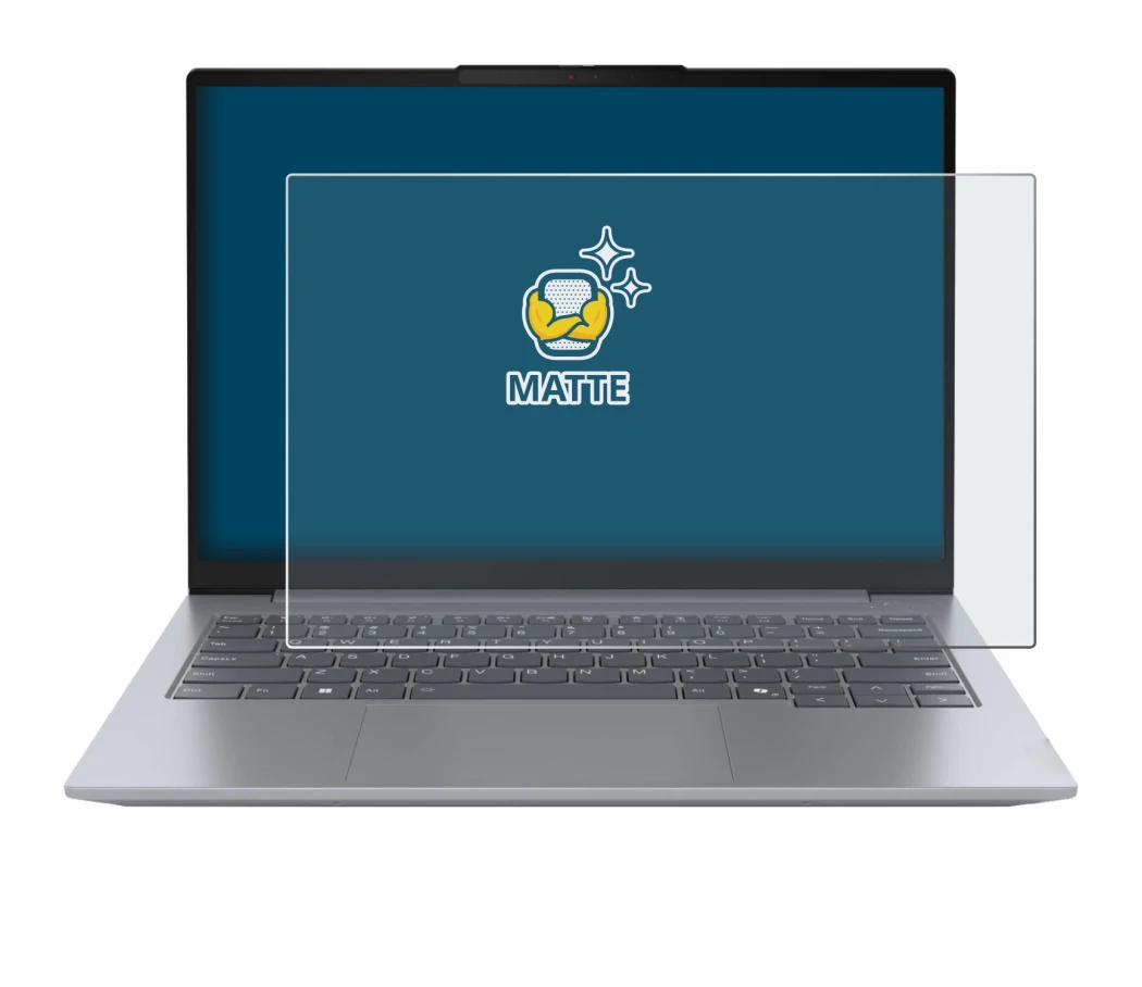 Image of the device Lenovo ThinkBook 14 Gen 7 with a wide variety of screen protectors.