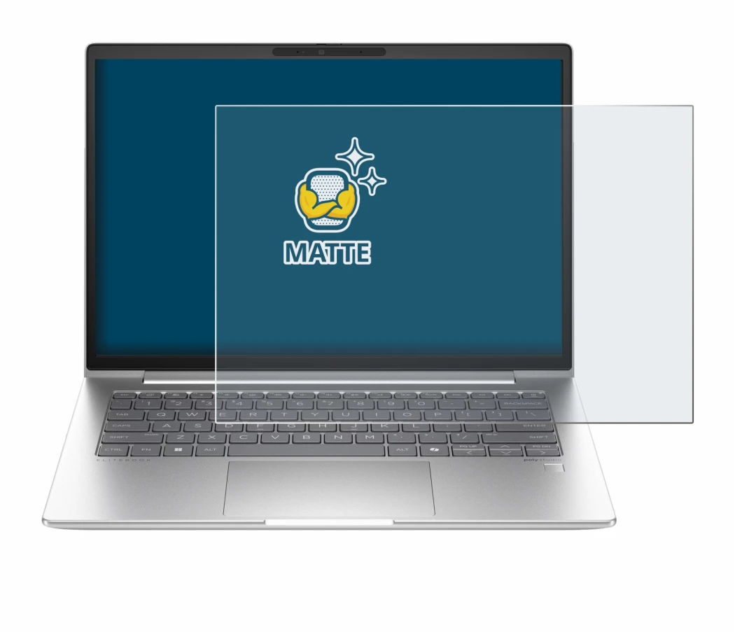 Image of the device HP EliteBook 660 G11 with a wide variety of screen protectors.