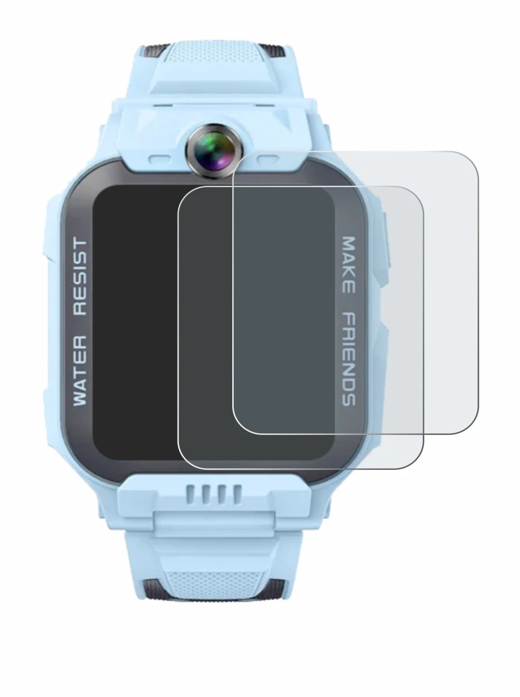 Image of the device Imoo Watch Phone Z7 with a wide variety of screen protectors.