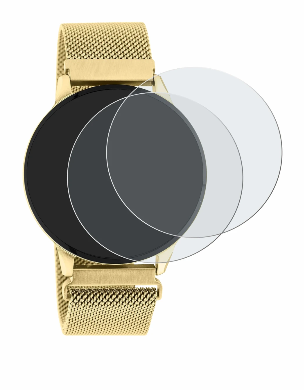 Image of the device Oozoo Q00121 with a wide variety of screen protectors.
