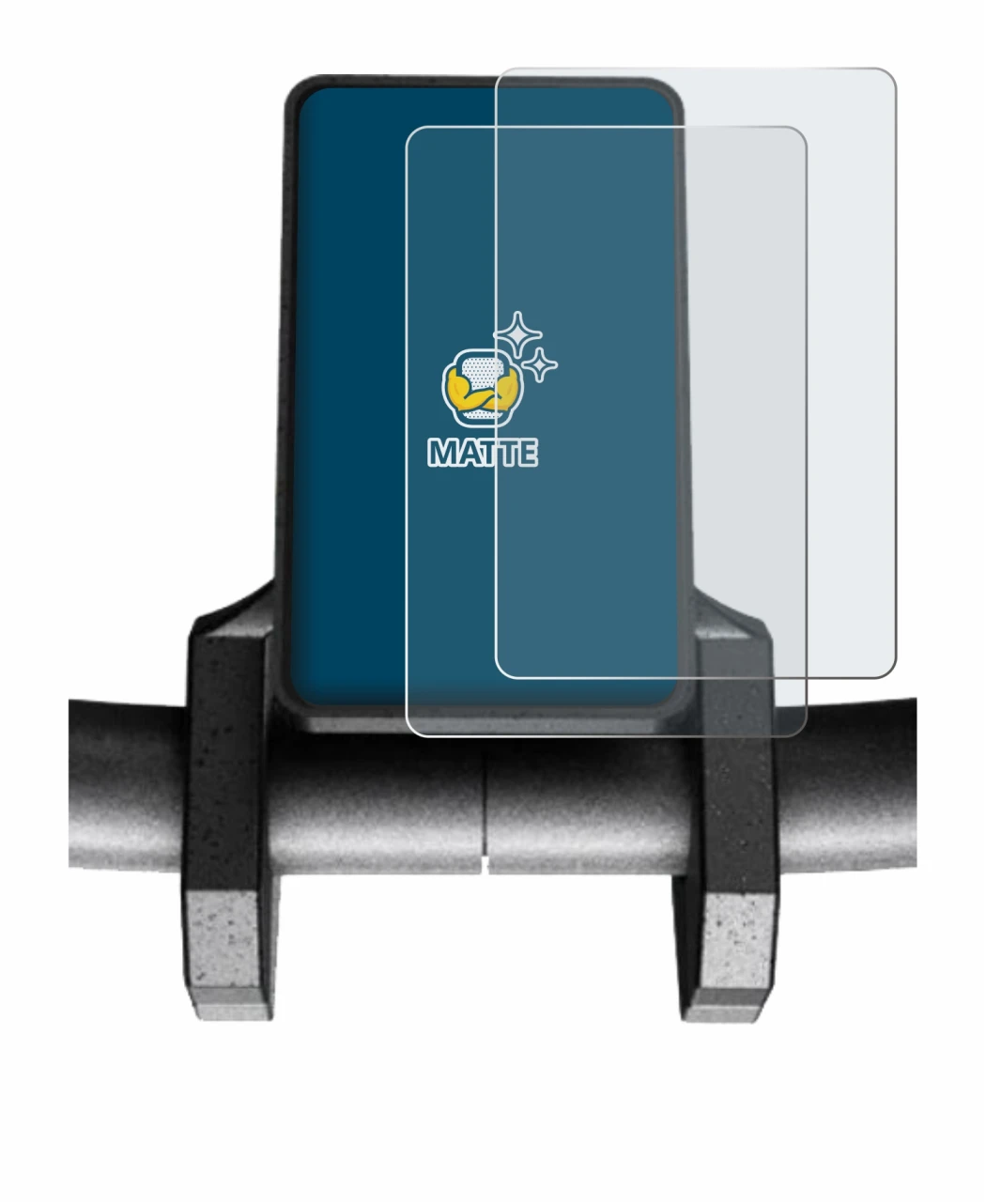 Image of the device Joyor S8-S V1 with a wide variety of screen protectors.