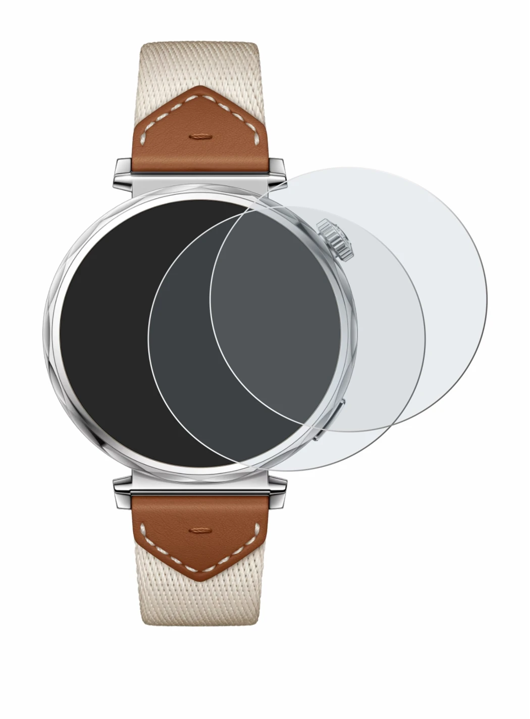 Image of the device Huawei Watch GT 5 (41 mm) with a wide variety of screen protectors.