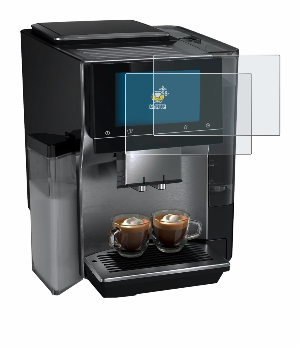 Image of the device Siemens EQ700 with a wide variety of screen protectors.