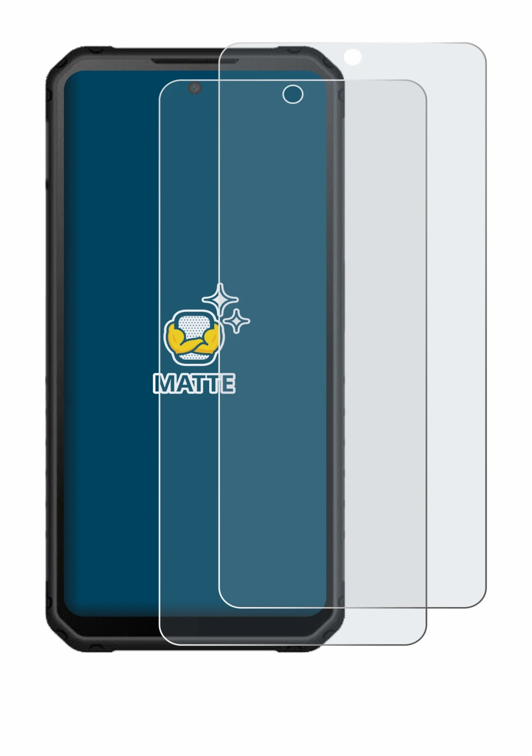 Image of the device iiiF150 Raptor LTD with a wide variety of screen protectors.