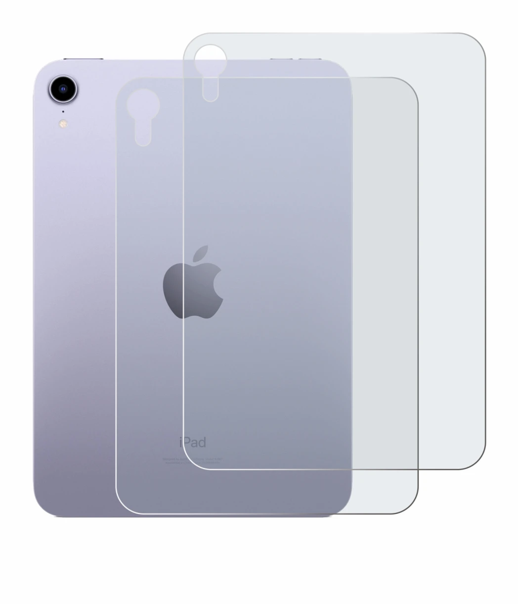 Image of the device Apple iPad Mini 7 2024 (Back) with a wide variety of screen protectors.