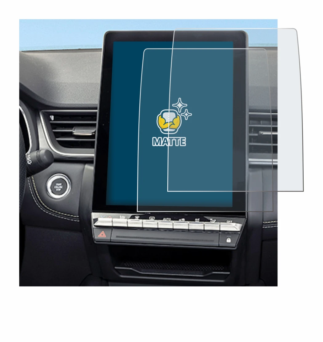 Image of the device Renault Symbioz 2024 with a wide variety of screen protectors.