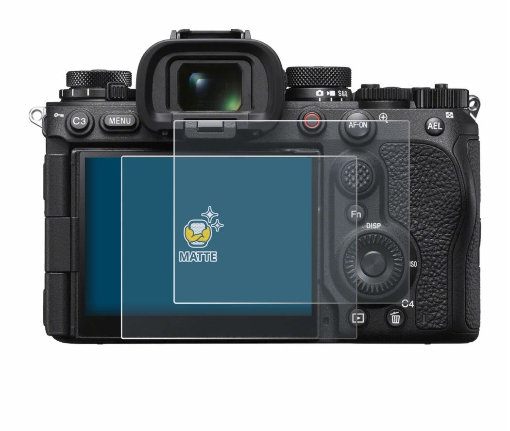 Image of the device Sony Alpha 1 II (ILCE1M2B) with a wide variety of screen protectors.