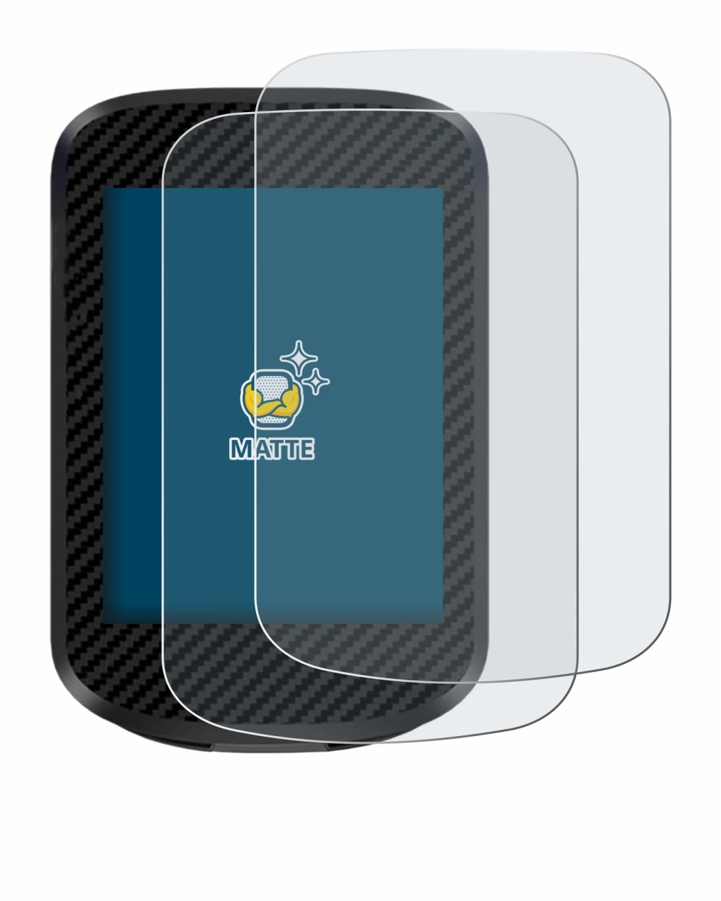 Image of the device iGPSPORT BSC300T with a wide variety of screen protectors.