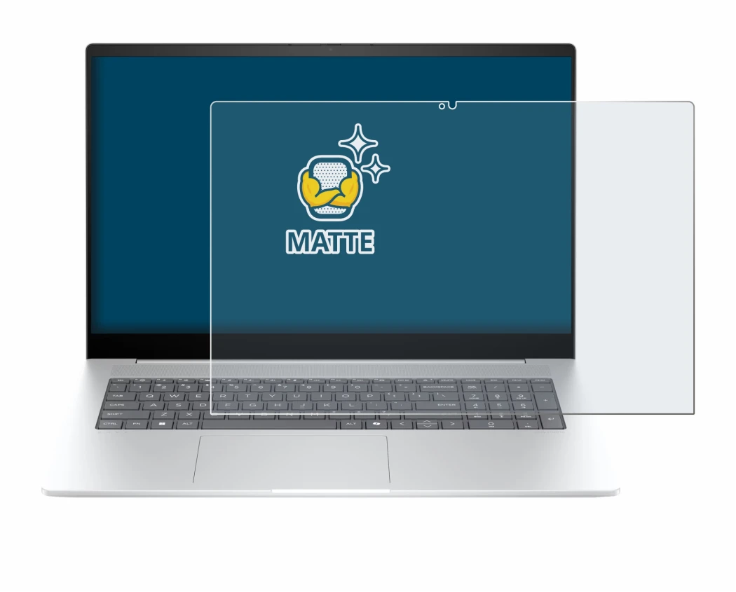 Image of the device HP Envy 17-da0777ng with a wide variety of screen protectors.