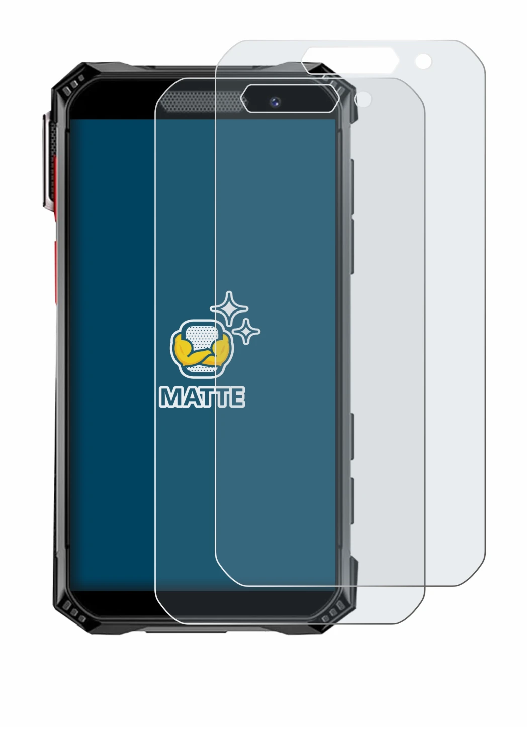 Image of the device Soyes S10 Max with a wide variety of screen protectors.