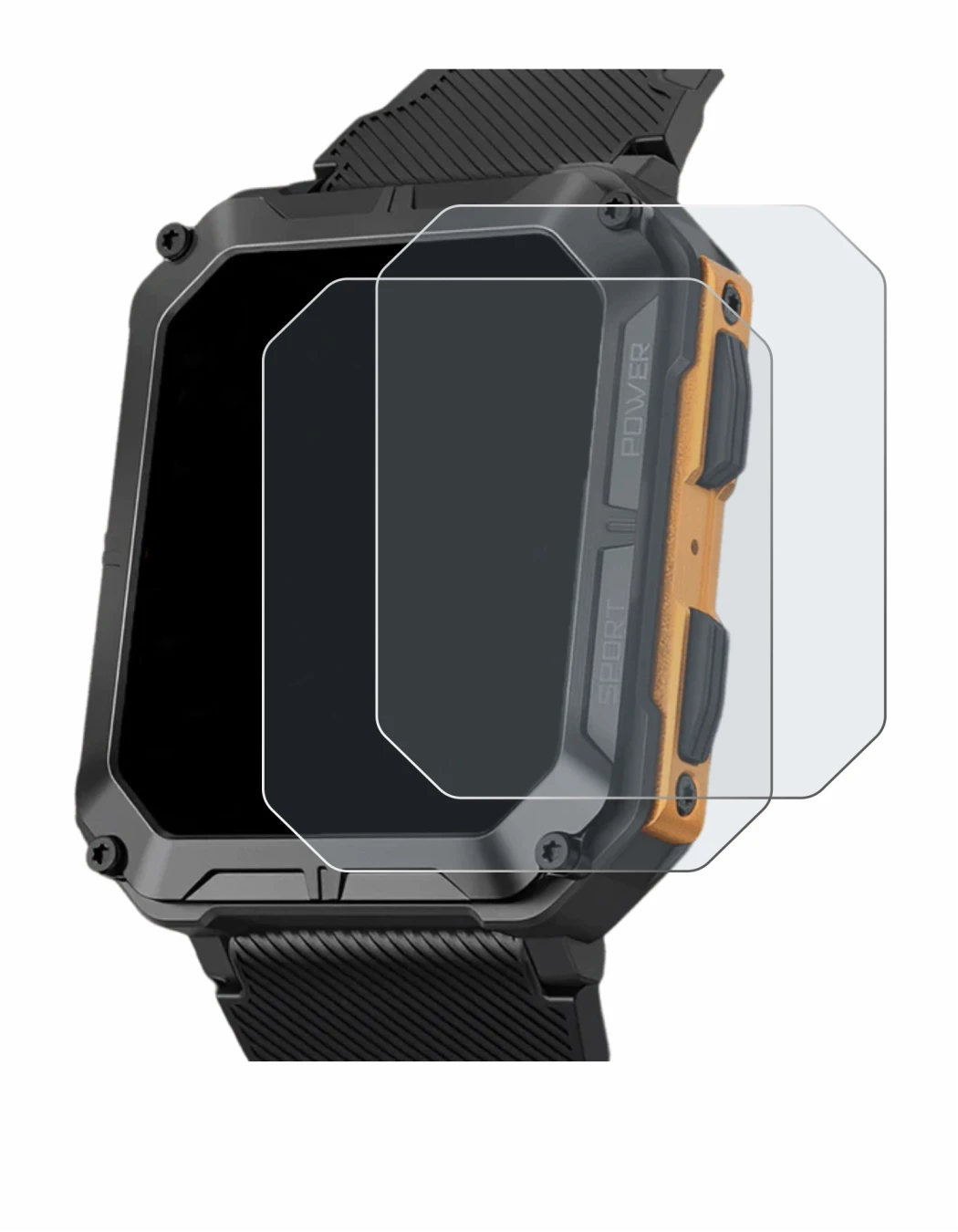 Image of the device Stahlgear Thor with a wide variety of screen protectors.