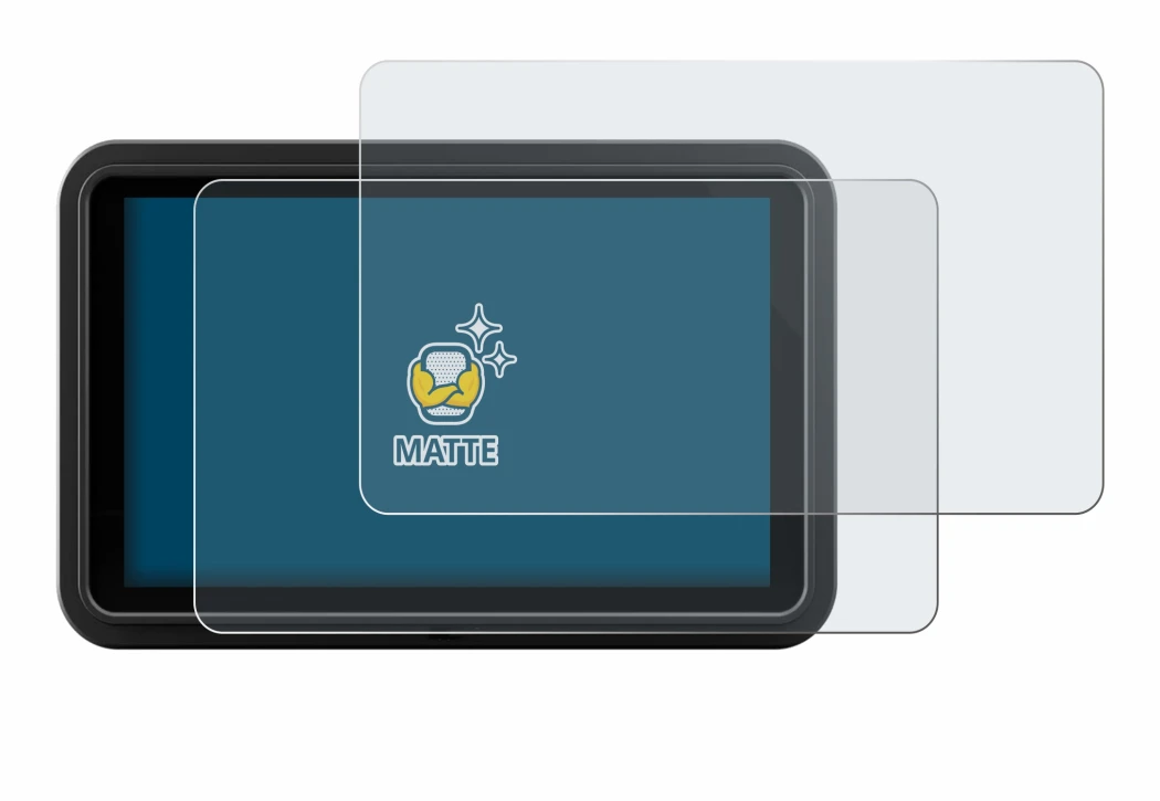 Image of the device Atomos Shinobi Go with a wide variety of screen protectors.