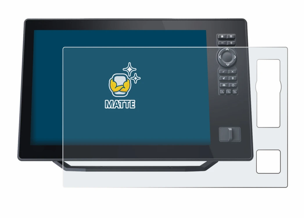 Image of the device Humminbird Xplore 12 with a wide variety of screen protectors.