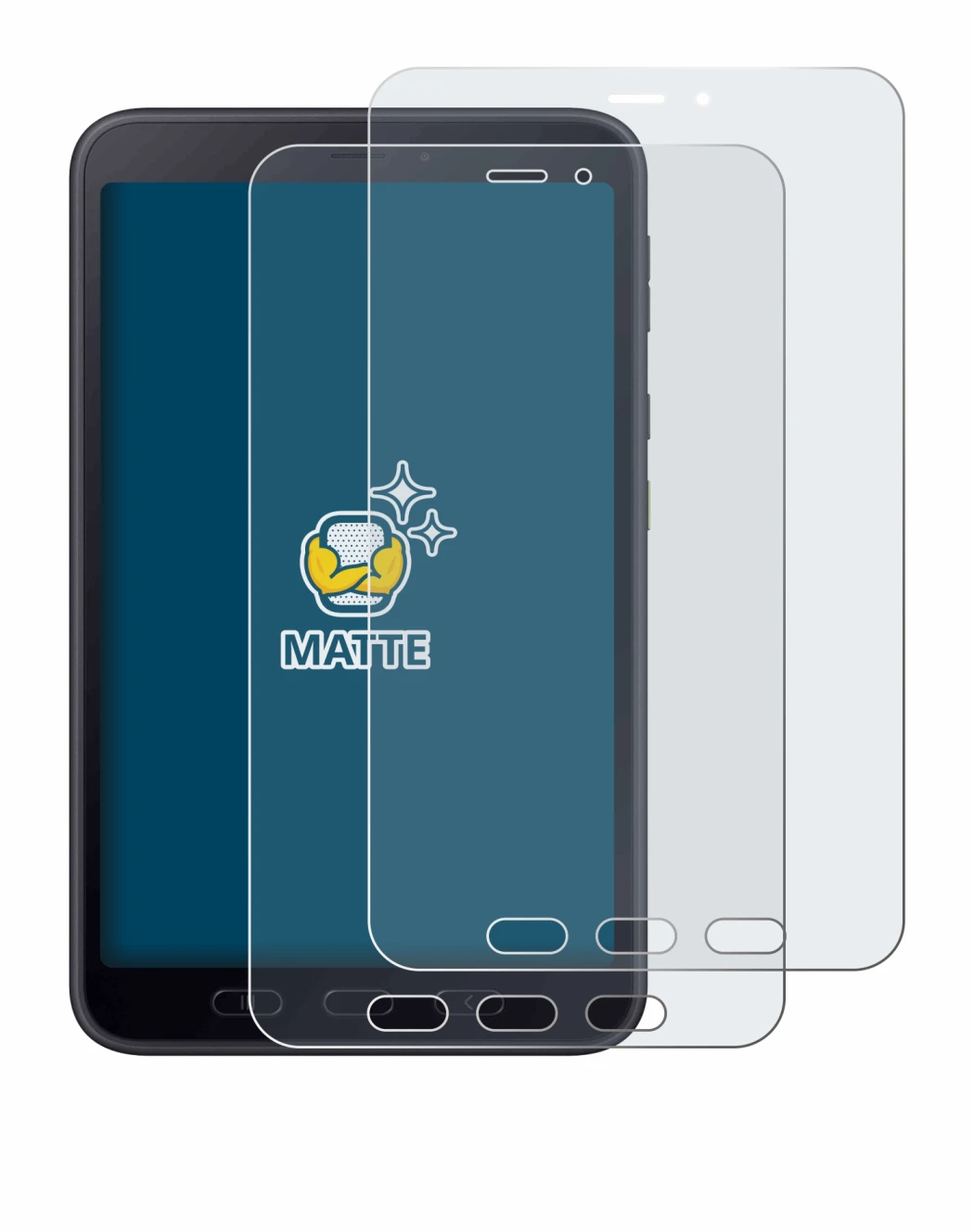 Image of the device Samsung galaxy Tab Active 5 5G Enterprise Edition with a wide variety of screen protectors.