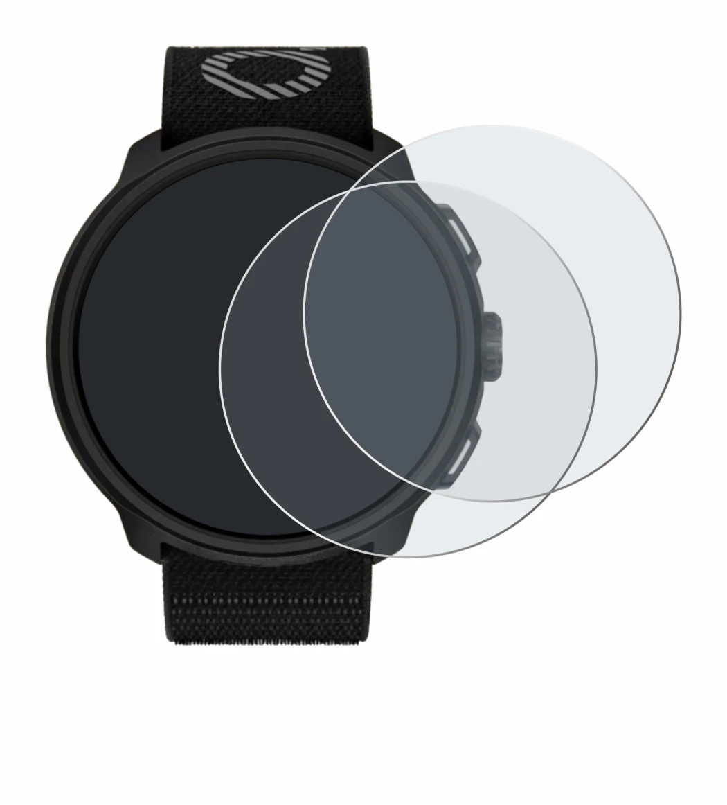 Image of the device Suunto Run with a wide variety of screen protectors.
